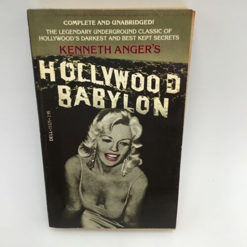Hollywood Babylon, *FIRST Dell Paperback 1981* by Kenneth Anger