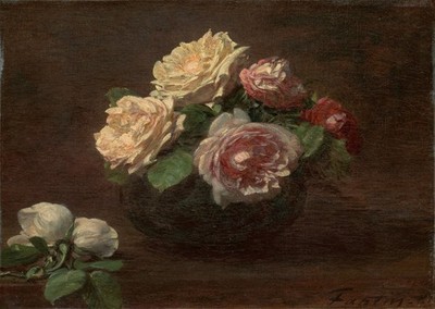 Elegante Blumen Wandkunst Klassisches Stillleben Design Klassisch Stil