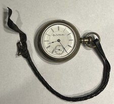 1900 ELGIN 18S 17J PW LS GRADE 228 POCKET WATCH Needs Service/Repair