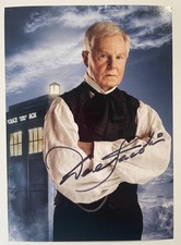 Derek Jacobi Signed Autograph 7x5 Photo Photograph TV Doctor Dr Who Actor COA