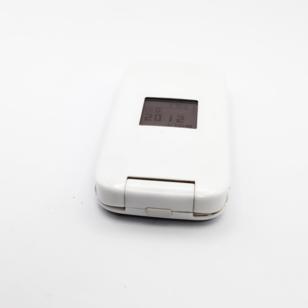 NTT docomo F-08C White Japanese Flip phone Garakei Cell phone JP