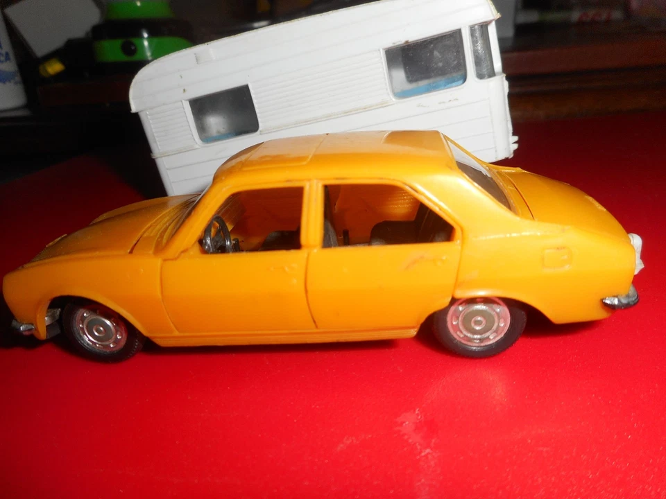 NOREV SET 93  SCALA 1/43 PEUGEOT 504  (6 APERTURE) CON CARAVAN PANORAMIC 14; VG. - Immagine 3 di 4