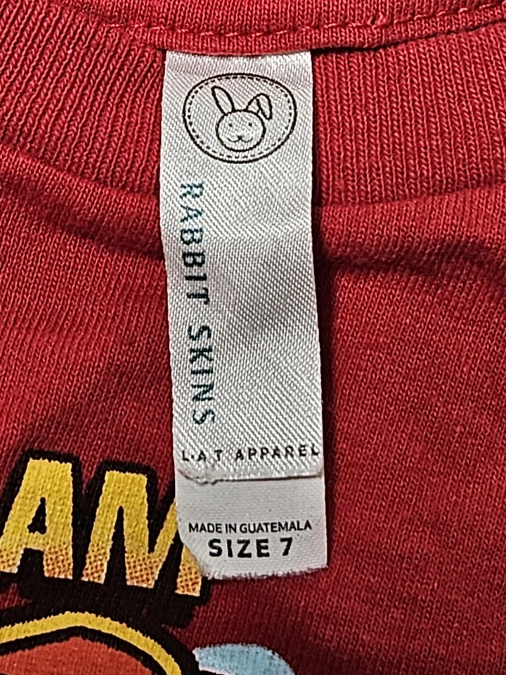 Camiseta Dinosaur World Plant City FL Niños Talla 7 I Am T-Rex Hear Me Roar Camiseta Roja Foto 4 de 4