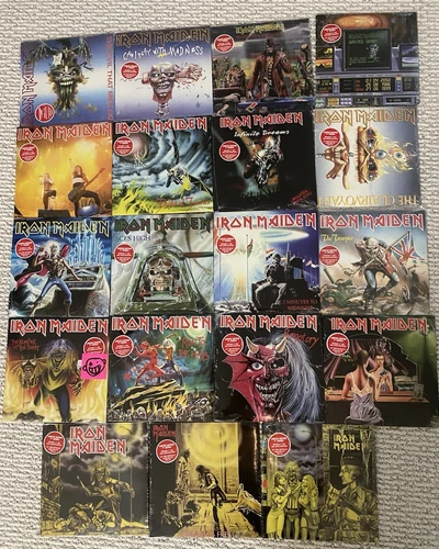 IRON MAIDEN 7" Singles Collection 2014 All 19 Releases BRAND NEW SEALED BMG