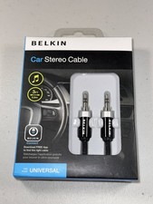 Belkin Car Stereo Cable 3ft Aux-In Jack NEW