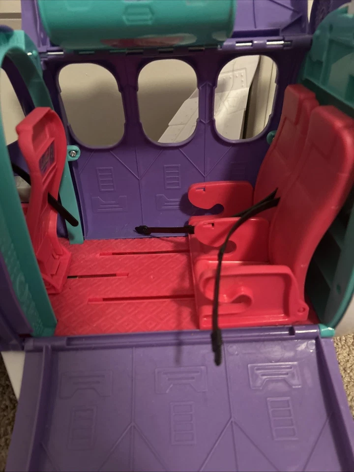 Barbie Plane Mattel Purple From 2019 Airplane Lights Sounds Works Great - Image 4 of 4