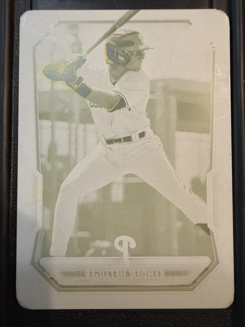 2026 Bowman Kehden Hettiger Yellow Printing Plate 1/1