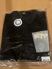 Neff Fresh Ducky Coaches Windbreaker Men's Size Large Black New with Tags