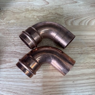 Viega 77072 Viega Propress 90 Street Elbow, 2'' X 2'' New Qty Of 2