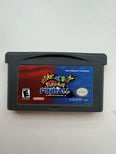 New ListingPokemon Pinball Ruby & Sapphire (Gameboy Advance GBA) Tested