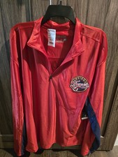 Indiana Fever WNBA Team Store 1/4 Zip Pullover Jacket Red Men's / Unisex XL