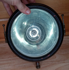 Vintage Antique Car Spotlight Searchlight Brass Knob Mount Train Marine Vintage Antique Car Spotlight Searchlight Brass Knob Mount Train Marine