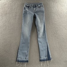 American Eagle Womens Jeans Blue Size 00 Skinny Kick Denim Cotton Blend