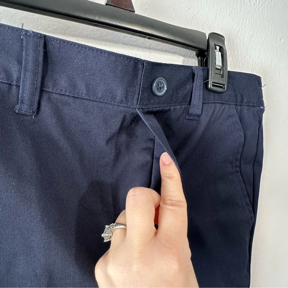 Uniforme Escolar Azul Marino Calce Relajado Pantalones Pull-on Talla 16 Foto 4 de 4