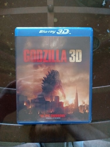 Godzilla (Blu-ray 3D/2D/DVD, 2014) NEW With Lenticular Slipcover - Sally Hawkins - Picture 5 of 6