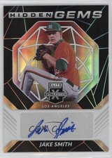 2021 Panini Elite Extra Edition Hidden Gems Black Jake Smith #HG-JS Auto sc8