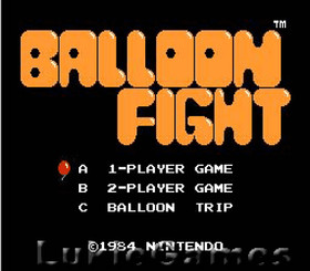 Balloon Fight - Fun NES Nintendo Game
