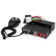 M93K-200W 9 Sound Loud Warning Alarm Police Fire Siren Horn PA Speaker MIC Syste