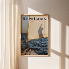 Vintage Fashion Magazine Poster – Retro Luxury Wall Art Print