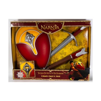 Zizzle Die Chroniken von Narnia Spielzeug Edmunds Schwert & Schild VG/Mint