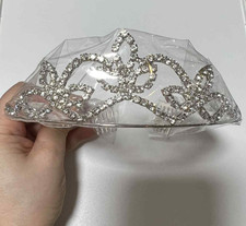 Rhinestone Tiara Crown Bridal Wedding Birthday Quincenara- Lot Of 10 NEW SEALED