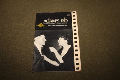 Adam's Rib Film Script by Ruth Gordon & Garson Kanin 1972 TPB MGM Screenplay
