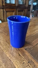 Vintage Fiestaware Cobalt Blue Juice Tumbler
