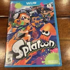 Splatoon (Nintendo Wii U, 2015) No Manual Video Game No Scratches