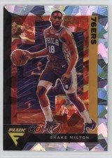 2020-21 Panini Flux Fanatics Factory Set Cracked Ice Prizm Shake Milton #137 o1h