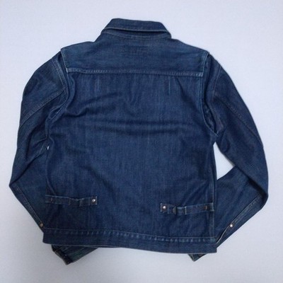 ジャケット・アウター WRANGLER VINTAGE DENIMJACKET 111MJ 24MJ Wrangler 111MJ Denim Jacket Japan Made Size 38 Dark Indigo John