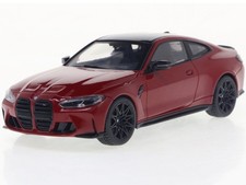 BMW G82 M4 Competition 2023 red diecast model car S4316001 Solido 1:43