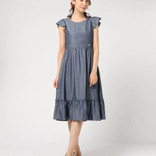 BURBERRY Abito Crestbridge Etichetta Blu Donna Moda dal Giappone