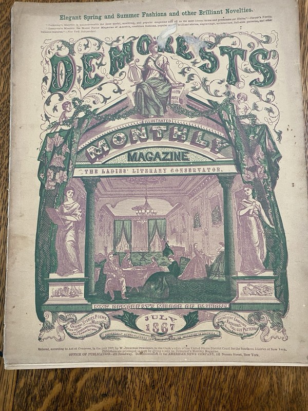 Demorests’ July 1867 Monthly Magazine