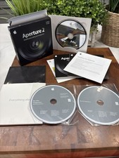 Apple Aperture 2 Mac OS X 10.5 Leopard Install Discs Bundle Photo Editing Mac