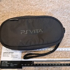 Official Sony PS Vita Travel Case Padded Black Carry Pouch Handheld Console