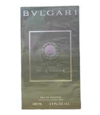 Bvlgari Pour Homme Eau de Toilette for Men 3.4 fl. oz. / 100ml SEALED
