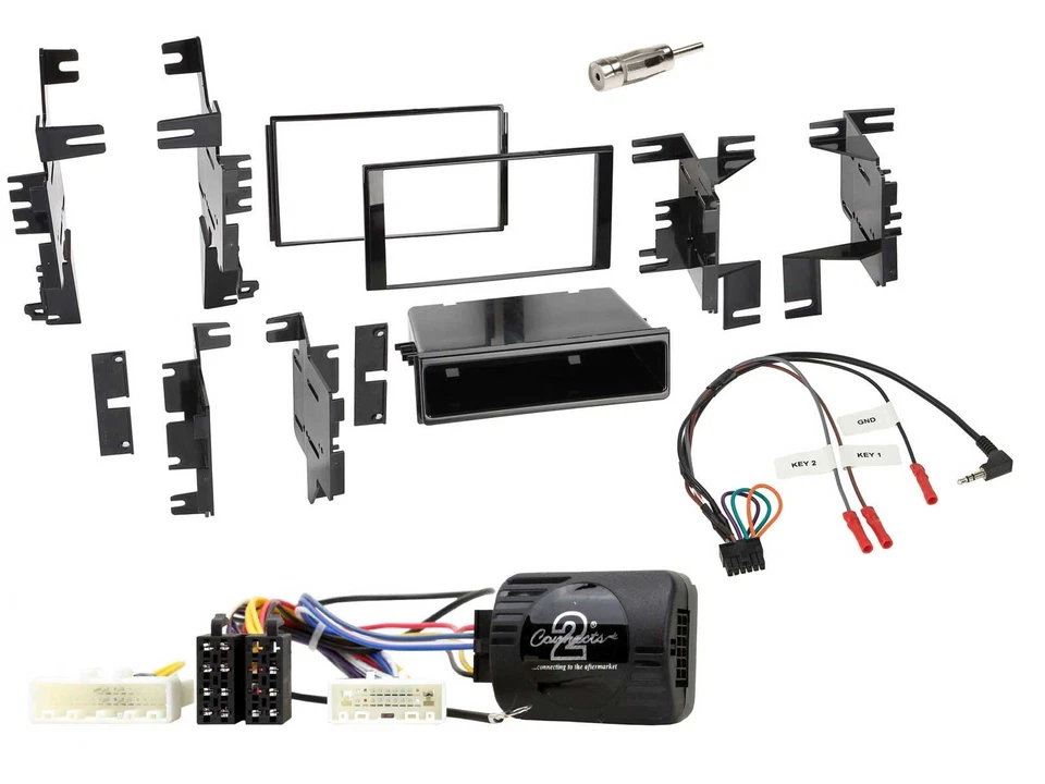 Pioneer DVD 2DIN Lenkrad DAB Bluetooth USB Autoradio für Nissan Cube ab 2009 Fro - Bild 3 von 4