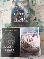 Lotto libri fantasy Ryan Cahill, Michael Sullivan,John Gwynne,Tamsyn Muir