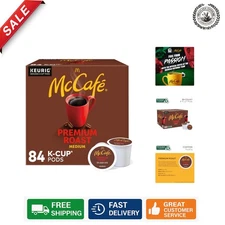 Convenient 84 Count McCaf Medium Roast K-Cup Pods - Rich Aroma, Smooth Finish