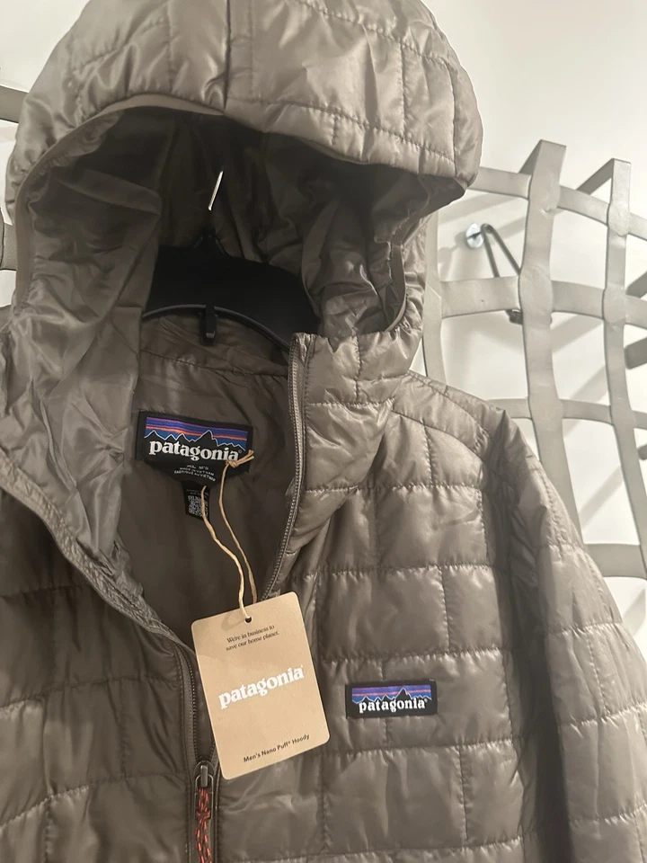 New Patagonia Nano Puff Insulated Hoody - Men's XL Marlow Brown - Image 2 of 3