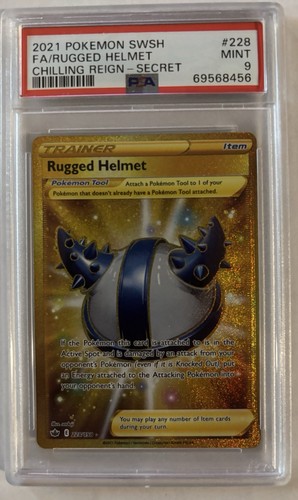 Rugged Helmet graded PSA 9 for sale on eBay