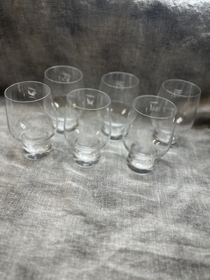 #ad ALESSI for DELTA AIRLINES Cordial Short Stem Glasses wine glass Set of 6 $24.00