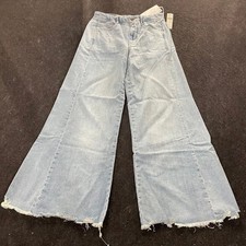 PILCRO The Adi Regenerative Cotton Mid-Rise Flare Jeans Womens Size 24