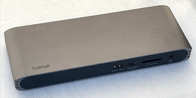 CalDigit Thunderbolt 3 Dockingstation USB-C SD UHS-II DP Ethernet ohne Netzteil