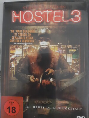Hostel 3 Die Stadt Der Sünde Horror 2012 - DVD Neuwertig 