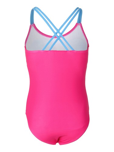 Kids Girls Swimsuit Leotard Swimwear Open Back Beachwear Training One-piece - Picture 60 of 68