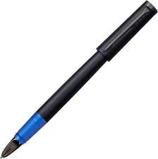 PARKER 5th 2172201 Ingenuity Slim Deep Black Blue BT Fine Point Aqueous Giftbox