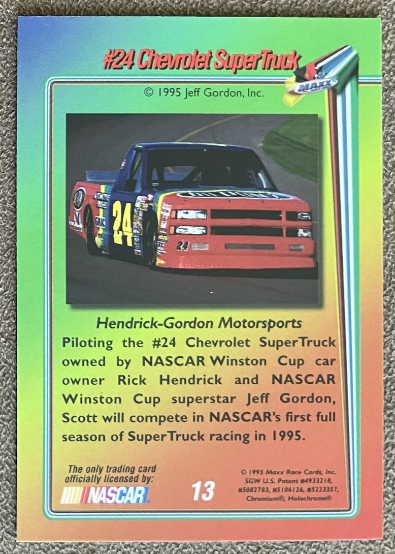 その他 1995 MAXX Nascar Racing Series 1 その他 1995 MAXX Nascar