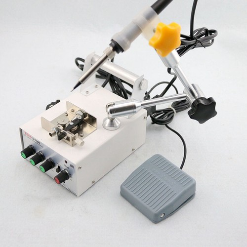 220V 60W Auto Soldering Machine Foot Gun Send Tin Spot Welding Repair Tool - 第 2/11 張圖片