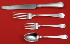 Antique by Wallace Sterling Silver Regular Size Place Setting(s) 4-piece